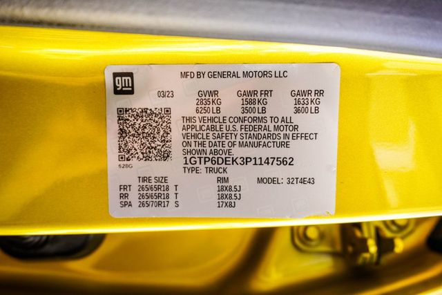 2023 GMC Canyon 4WD Crew Cab AT4 - 23012541 - 37