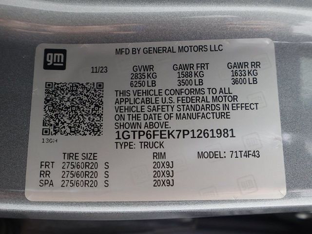 2023 GMC Canyon 4WD Crew Cab Denali - 23009974 - 60