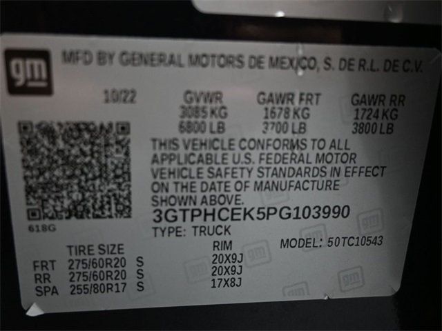 2023 GMC Sierra 1500 2WD Crew Cab 147" Elevation - 22965690 - 3