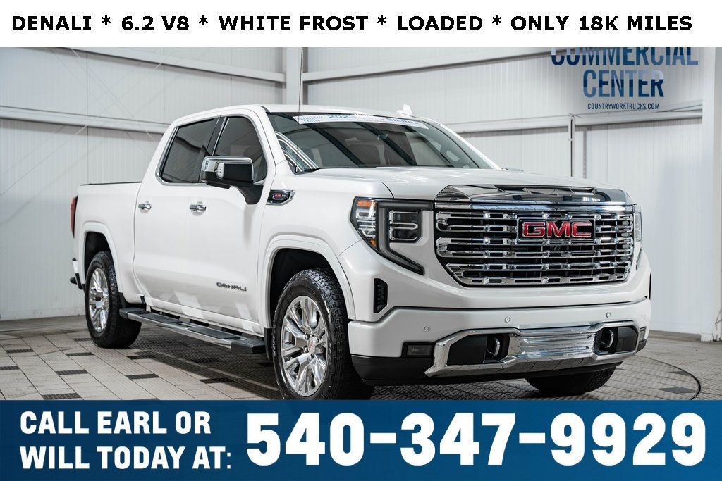 Used 2023 GMC Sierra 1500 Denali Denali with VIN 1GTUUGEL9PZ331912 for sale in Warrenton, VA