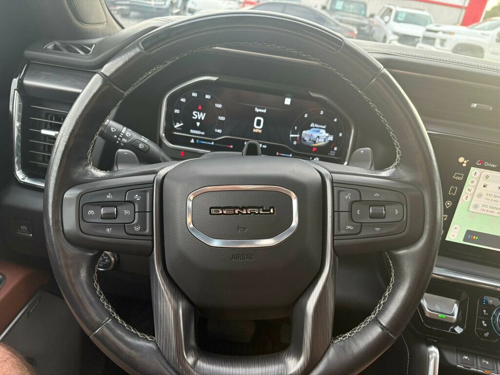2023 GMC Sierra 1500 Local Trade/Heated&Cooled MassagingSeats/Super Cruise/Blind Spot - 22933379 - 33