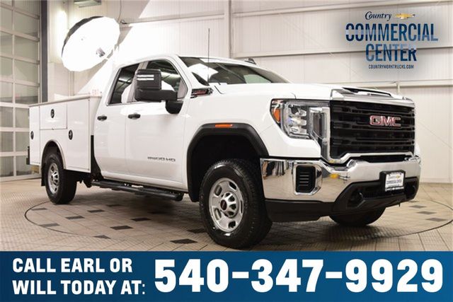 2023 GMC Sierra 2500HD 2500HD DOUBLE CAB 4X4 * DURAMAX * CM UTILITY * 1 OWNER - 22942861 | Video 1
