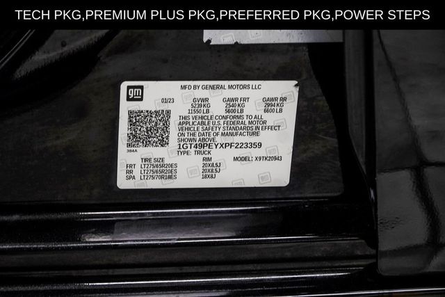 2023 GMC Sierra 2500HD 4WD Crew Cab 172" AT4 - 23051737 - 44