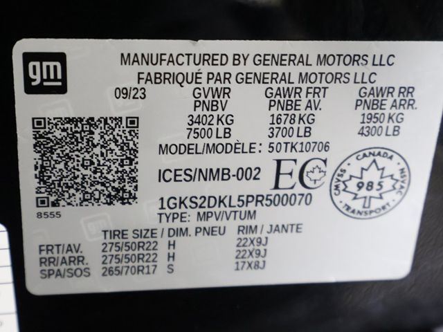 2023 GMC Yukon 4WD 4dr Denali - 22942174 - 69