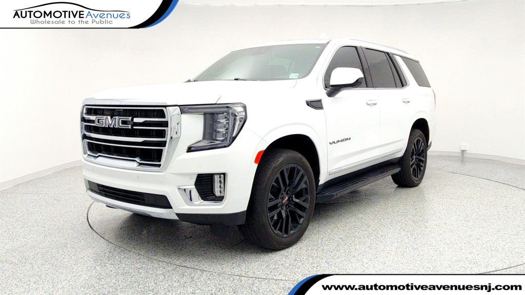 2023 GMC Yukon 4WD 4dr SLT w/ 22'' Wheels, Pano Sunroof & 2nd Row Bucket Seats - 22957578 | Video 1