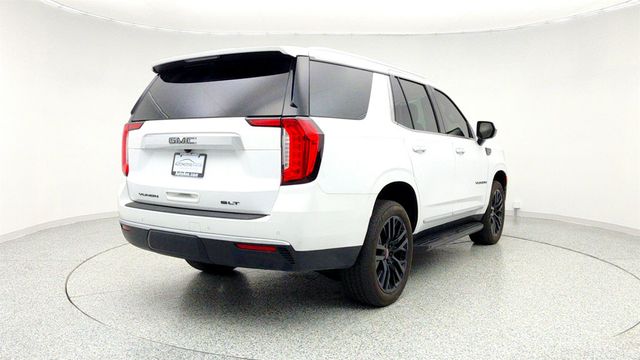 2023 GMC Yukon 4WD 4dr SLT w/ 22'' Wheels, Pano Sunroof & 2nd Row Bucket Seats - 22957578 - 4