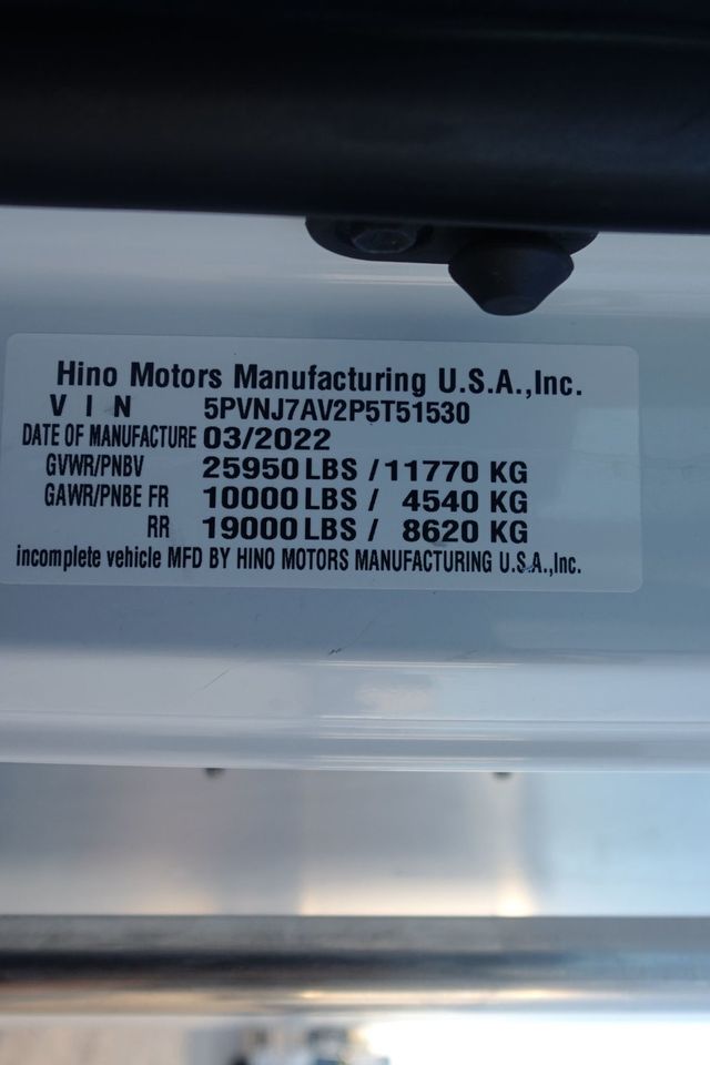 2023 HINO L6A (26ft Box w/ Lift Gate) - 23084880 - 59