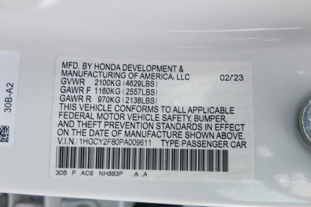 2023 Honda Accord Hybrid Touring Sedan - 22968736 - 35