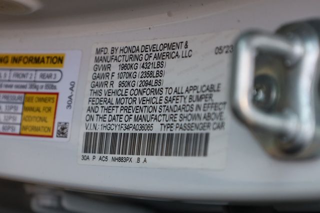 2023 Honda Accord Sedan EX CVT - 22968495 - 10