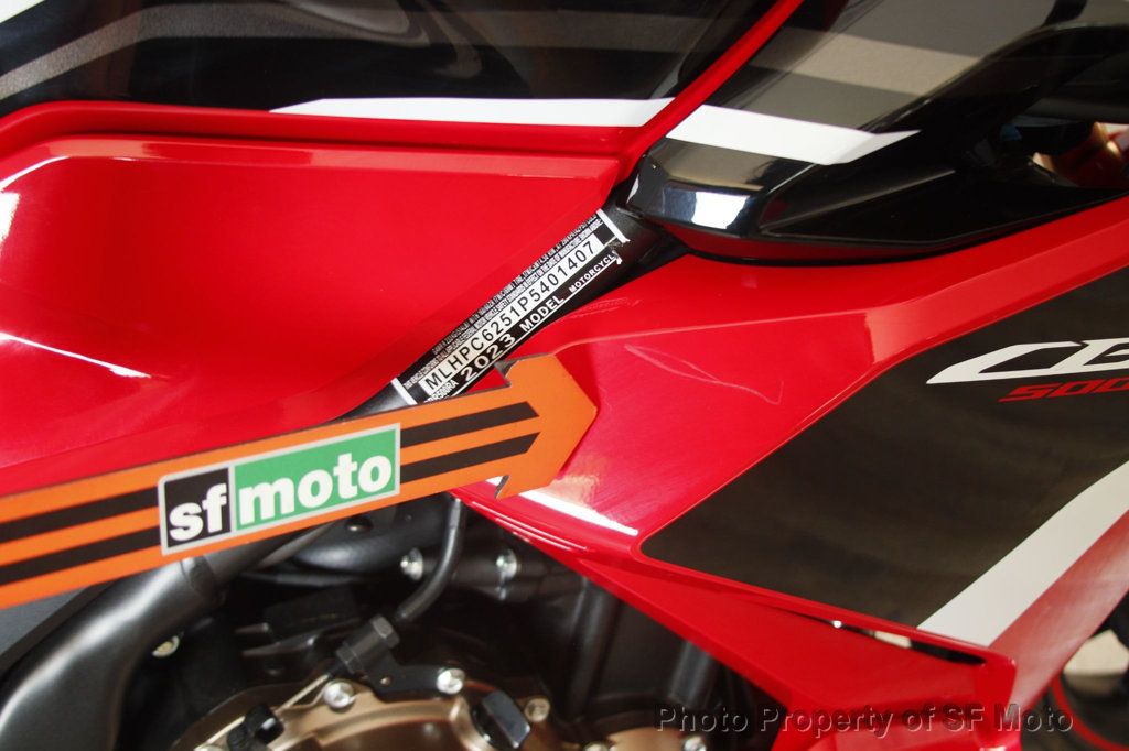 2023 Honda CBR500R ABS 1 Owner, Only 65 Mi - 22880673 - 54