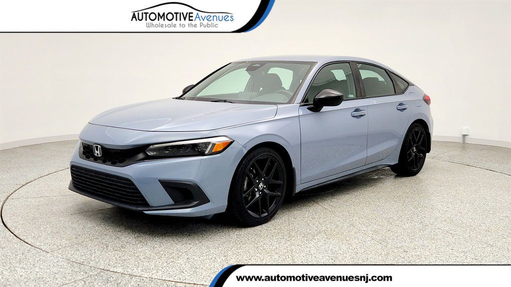 2023 Honda Civic Hatchback Sport CVT - 23010744 | Video 1