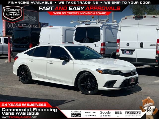 2023 Honda Civic Sedan Sport CVT - 23038471 - 0