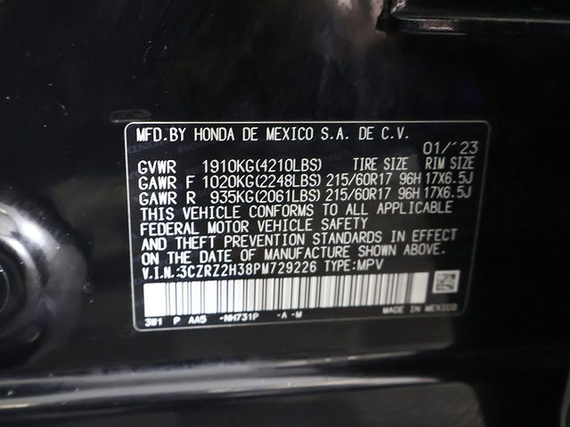 2023 Honda HR-V LX AWD CVT - 22956766 - 43