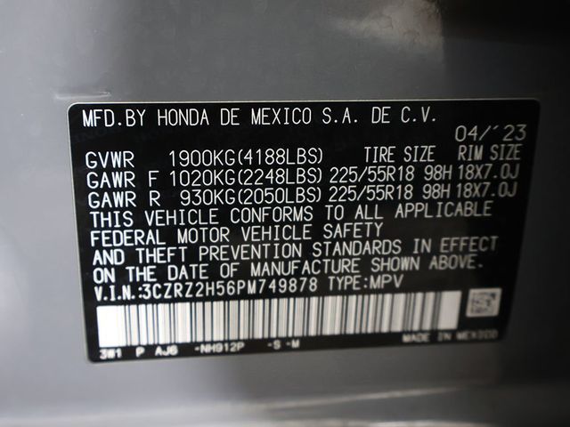 2023 Honda HR-V Sport AWD CVT - 23034395 - 46