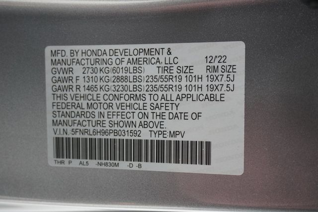 2023 Honda Odyssey Elite Automatic - 22945224 - 35
