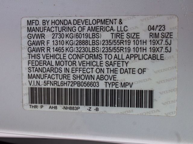2023 Honda Odyssey Sport - 23089126 - 11