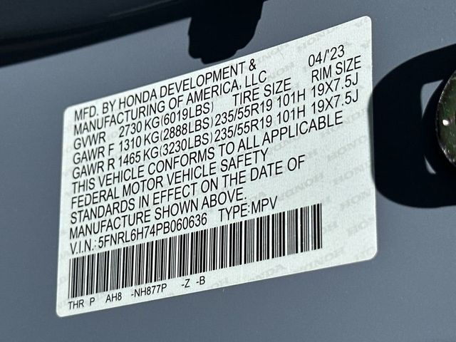 2023 Honda Odyssey Sport Automatic - 23029696 - 22