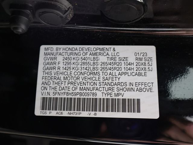 2023 Honda Passport EX-L AWD - 23012007 - 53