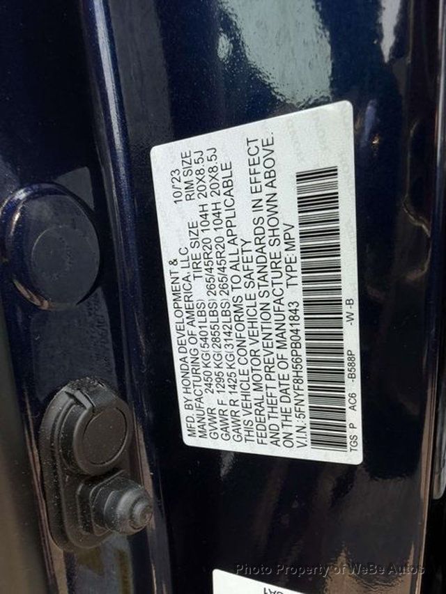 2023 Honda Passport EX-L AWD - 23045638 - 17