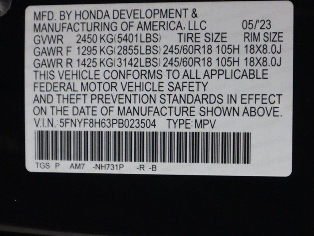 2023 Honda Passport TrailSport AWD - 22691004 - 56