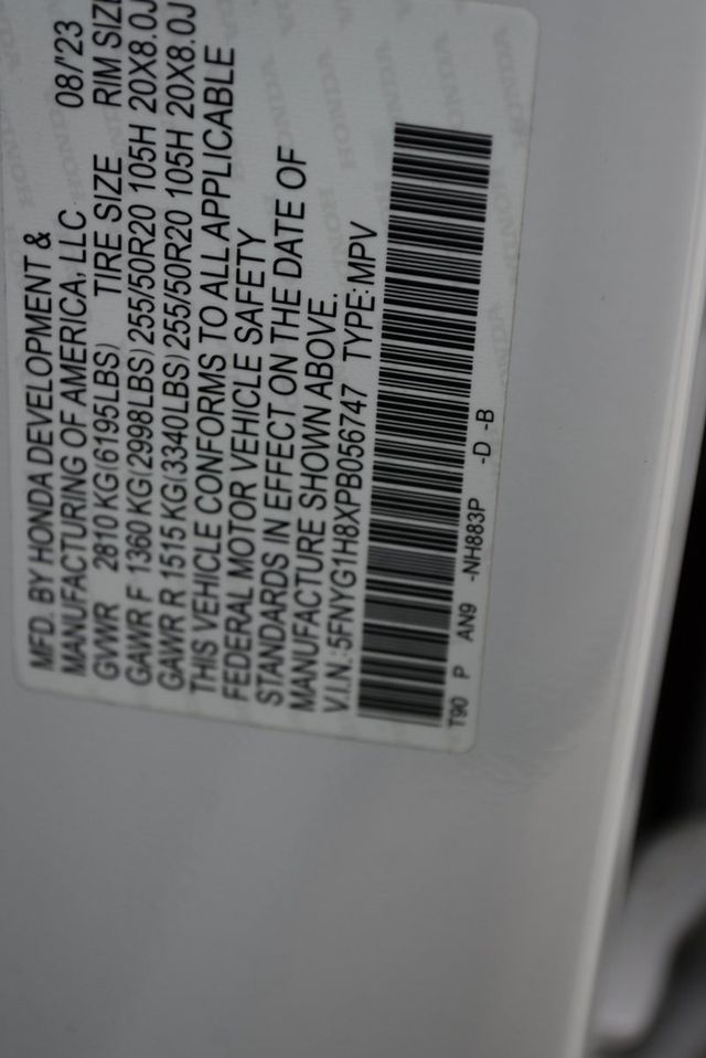 2023 Honda Pilot Elite AWD - 22905010 - 35