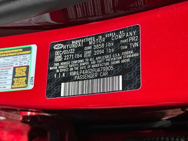 2023 Hyundai Elantra Limited - 22940738 - 22