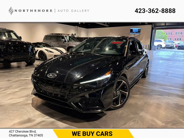 2023 Hyundai Elantra LocalTrade/N-Line/DCT/AppleCarplay/AndroidAuto/HtdSeats/MoonRoof - 23004901 - 0