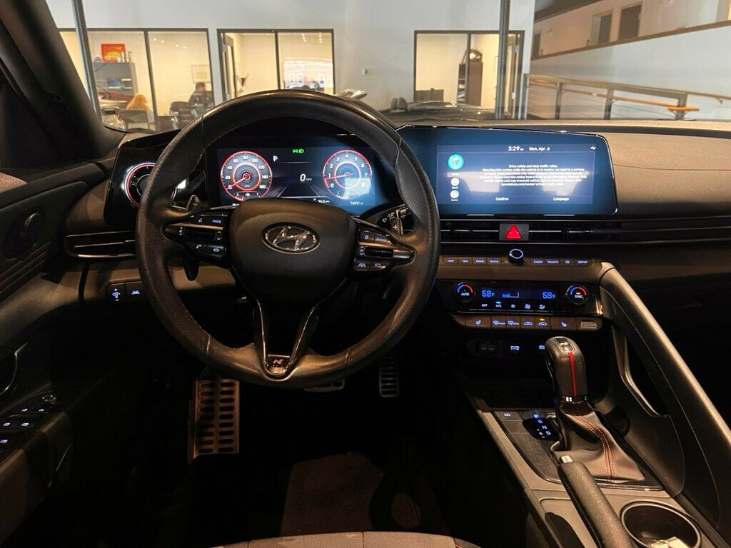 2023 Hyundai Elantra LocalTrade/N-Line/DCT/AppleCarplay/AndroidAuto/HtdSeats/MoonRoof - 23004901 - 16