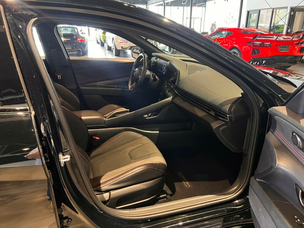 2023 Hyundai Elantra LocalTrade/N-Line/DCT/AppleCarplay/AndroidAuto/HtdSeats/MoonRoof - 23004901 - 30