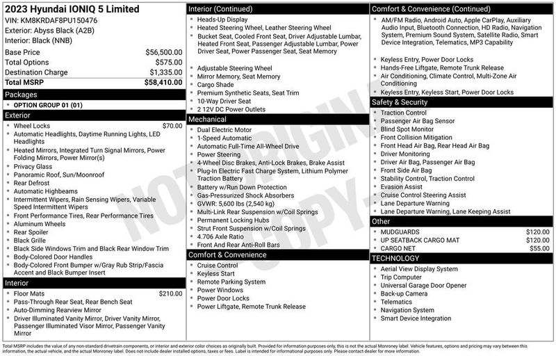 2023 Hyundai IONIQ 5 Limited AWD - 23053905 - 5