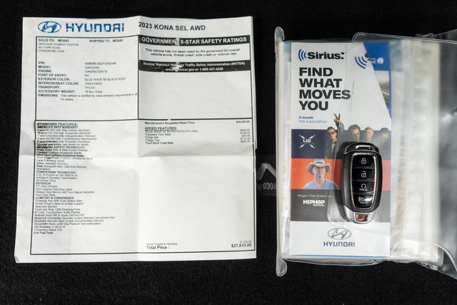 2023 Hyundai Kona SEL Automatic AWD - 22974915 - 38