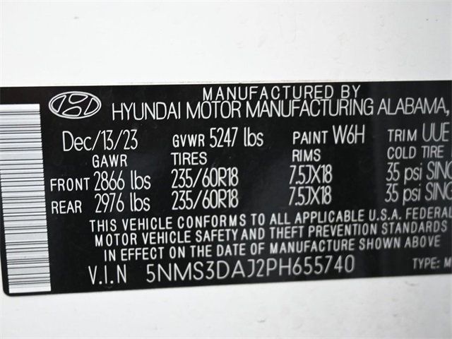 2023 Hyundai Santa Fe SEL AWD - 22957437 - 6