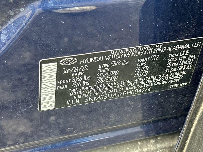 2023 Hyundai Santa Fe Hybrid Limited AWD - 22999839 - 22