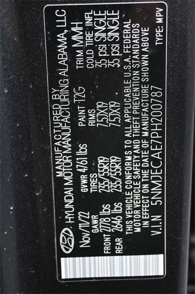 2023 Hyundai Tucson Limited AWD - 22976929 - 8