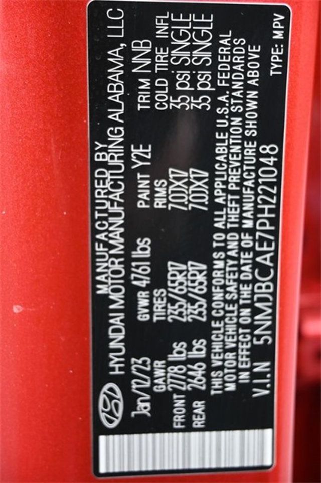 2023 Hyundai Tucson SEL AWD - 22946922 - 7