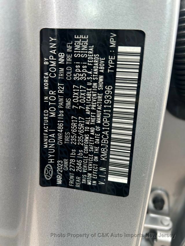 2023 Hyundai Tucson Hybrid Blue AWD - 23050571 - 54