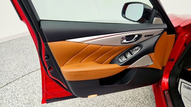 2023 INFINITI Q50 LUXE AWD with Premium Saddle Brown Interior - 22963385 - 10