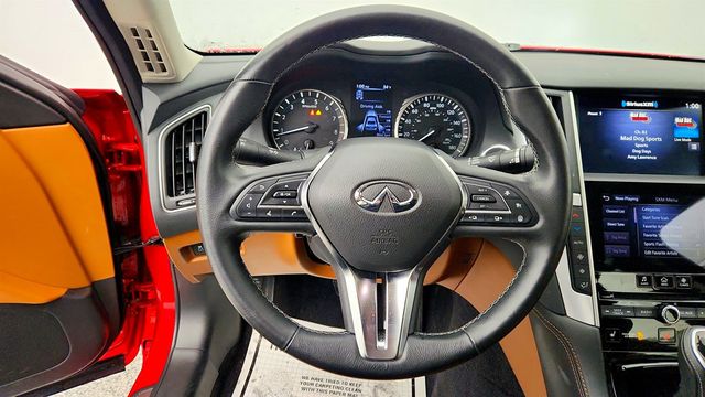 2023 INFINITI Q50 LUXE AWD with Premium Saddle Brown Interior - 22963385 - 13