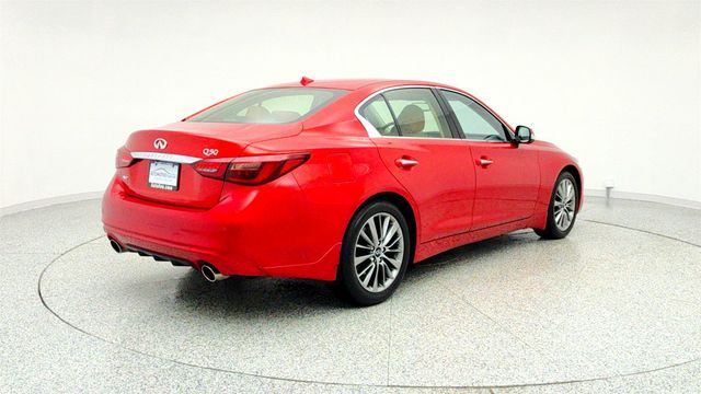 2023 INFINITI Q50 LUXE AWD with Premium Saddle Brown Interior - 22963385 - 4