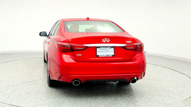 2023 INFINITI Q50 LUXE AWD with Premium Saddle Brown Interior - 22963385 - 5