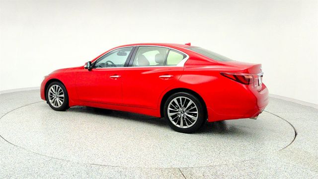 2023 INFINITI Q50 LUXE AWD with Premium Saddle Brown Interior - 22963385 - 6