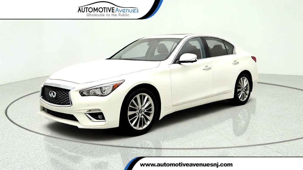 2023 INFINITI Q50 LUXE AWD w/ Saddle Brown Leather - 23056582 | Video 1