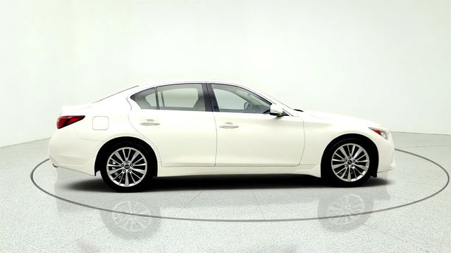 2023 INFINITI Q50 LUXE AWD w/ Saddle Brown Leather - 23056582 - 3
