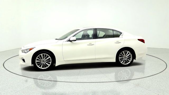 2023 INFINITI Q50 LUXE AWD w/ Saddle Brown Leather - 23056582 - 7