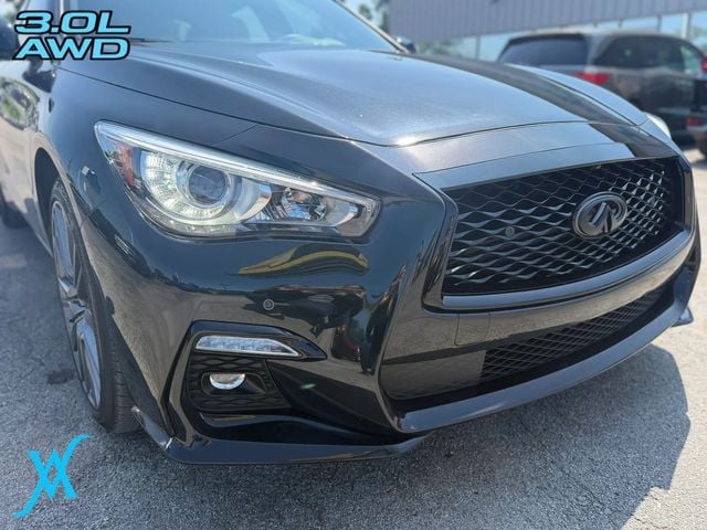 2023 INFINITI Q50 RED SPORT 400 Sedan 4D - 23068207 - 9