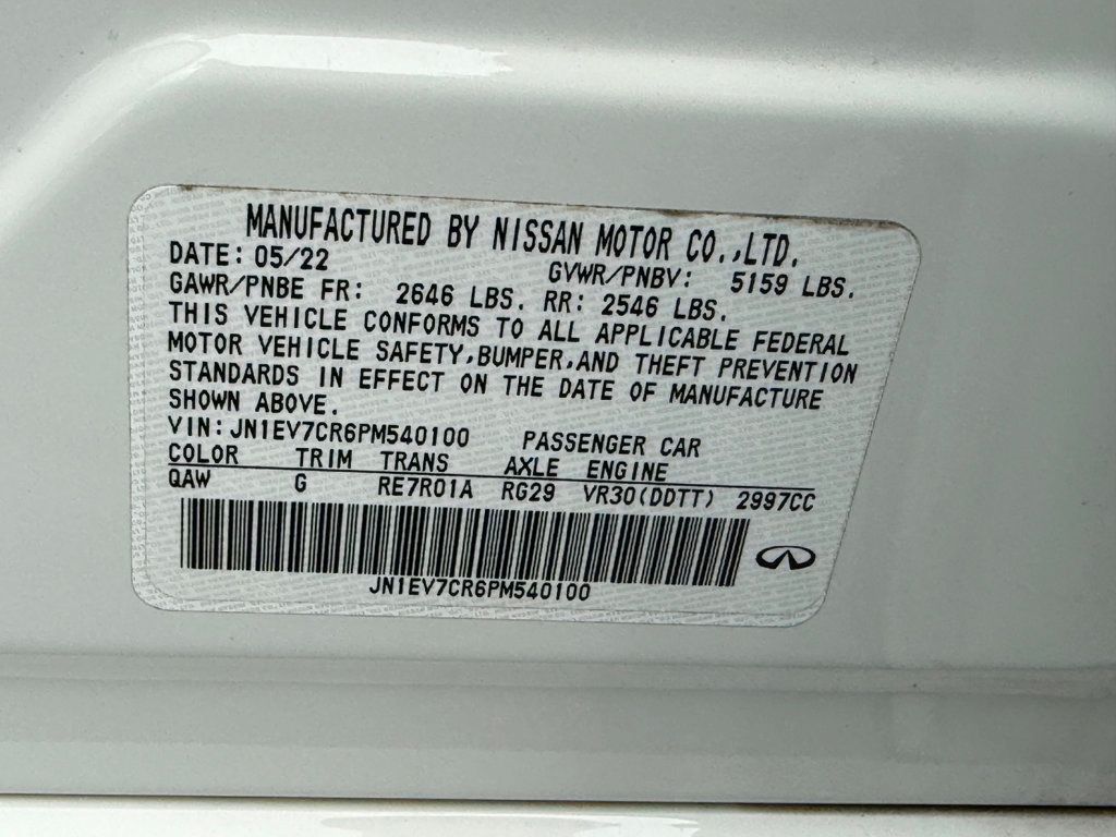 2023 INFINITI Q50 SENSORY AWD - 22989827 - 39