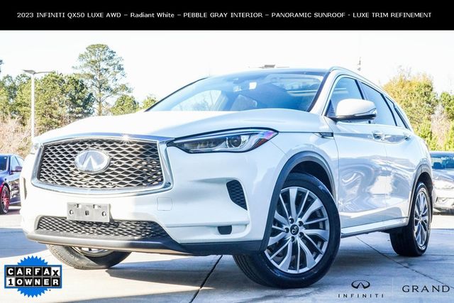 2023 INFINITI QX50 LUXE AWD - 22935722 - 0