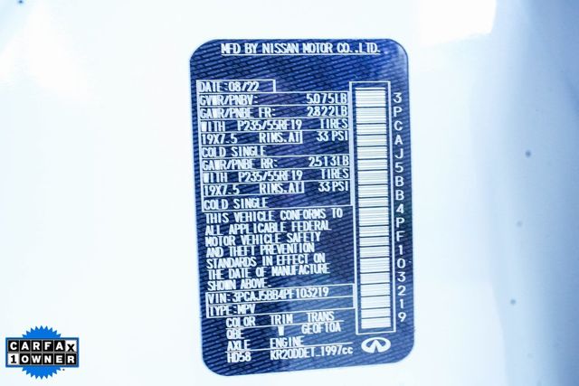 2023 INFINITI QX50 LUXE AWD - 22935722 - 36