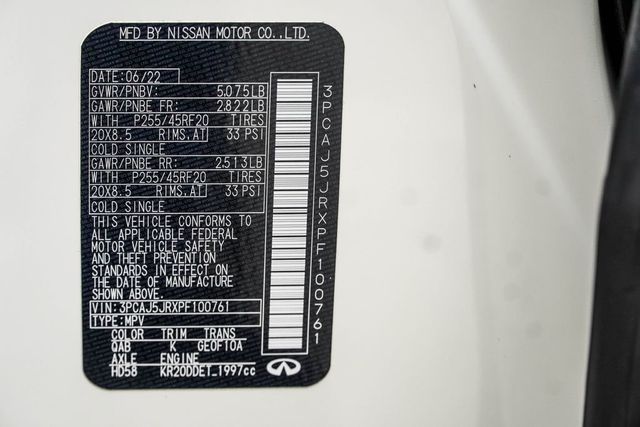 2023 INFINITI QX55 LUXE AWD - 22981929 - 37