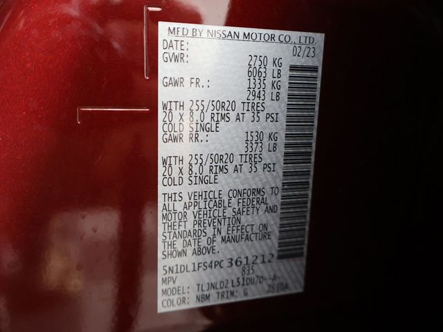 2023 INFINITI QX60 LUXE AWD - 23078665 - 62